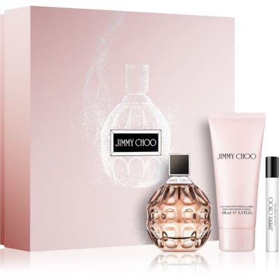 Standart 371680 3 jimmy choo for woman edp 100ml 7 5ml leite corporal coffret